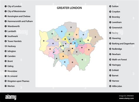 London (United Kingdom): Settlement in Administrative Area.